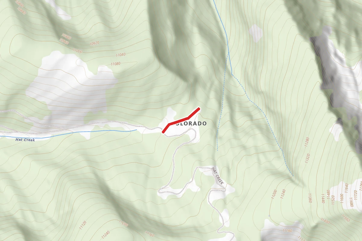 Peter Estin Via Hat Creek Creek Road