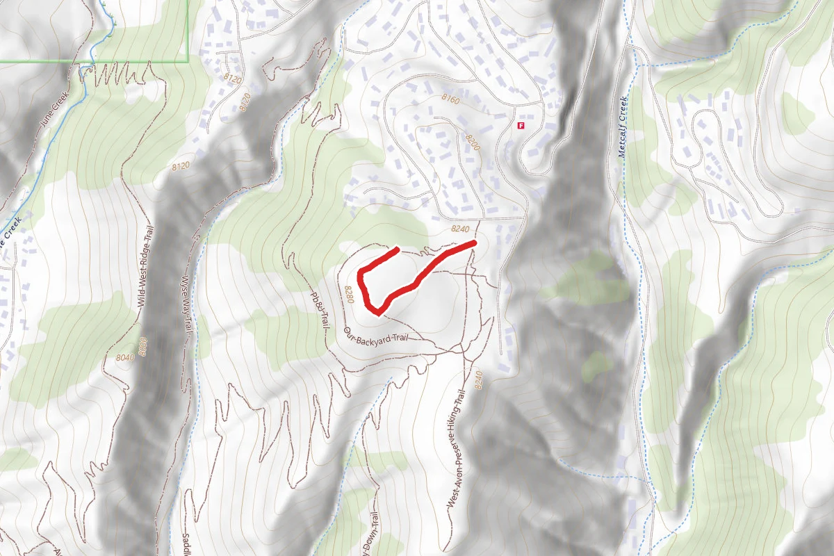 West Avon Preserve Hiking Trail