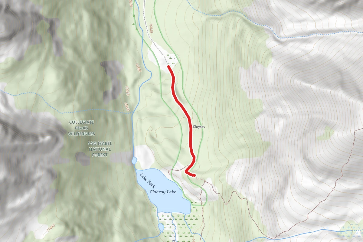 Clohesy Lake Trail