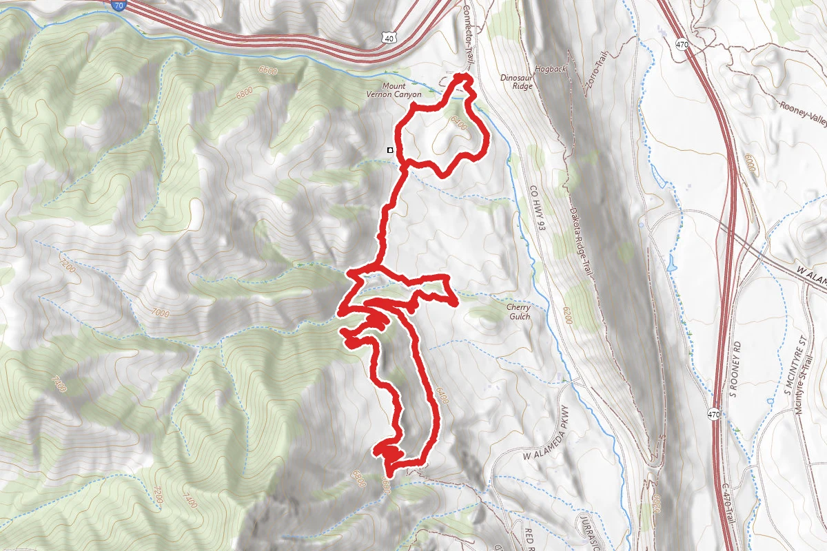 Village Walk, Red Rocks and Cherry Gulch Trail Loop