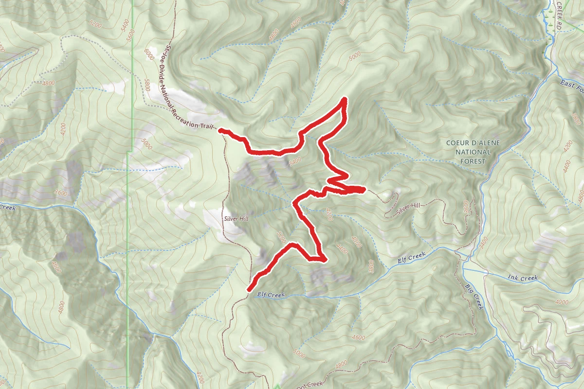 St Joe Divide Spur