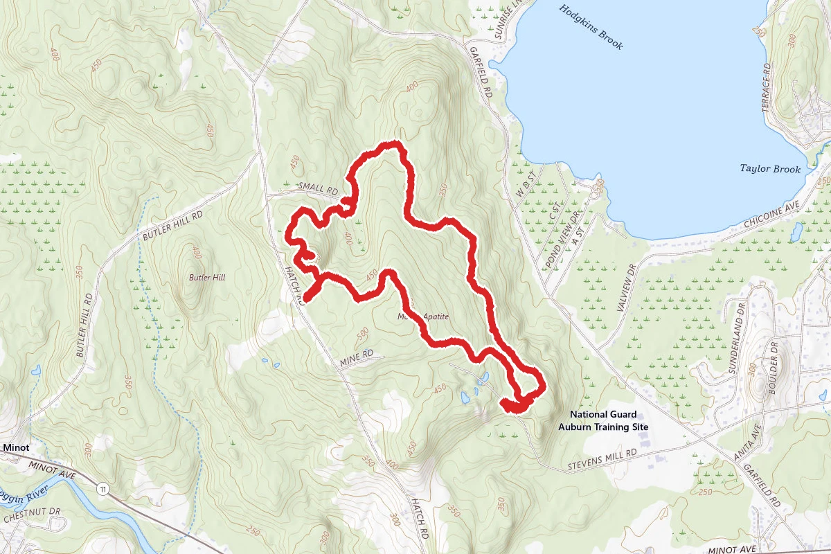 Mount Apatite Blue Loop Trail
