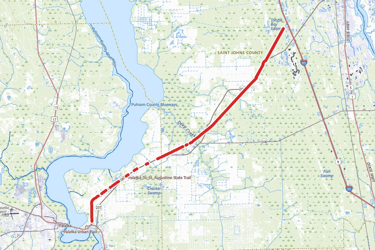 Palatka to St. Augustine State Trail