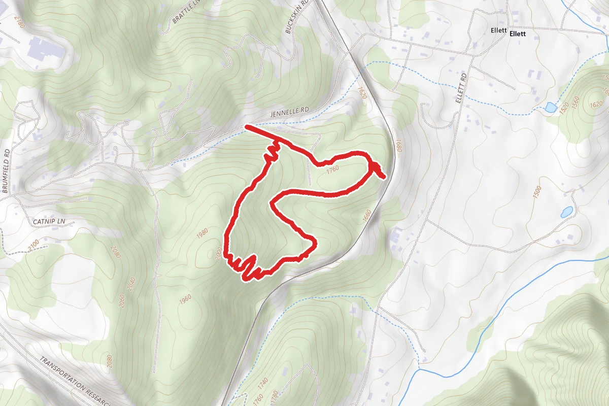 Ellett Valley Nature Trail/Jennelle Rd Mtn Bike