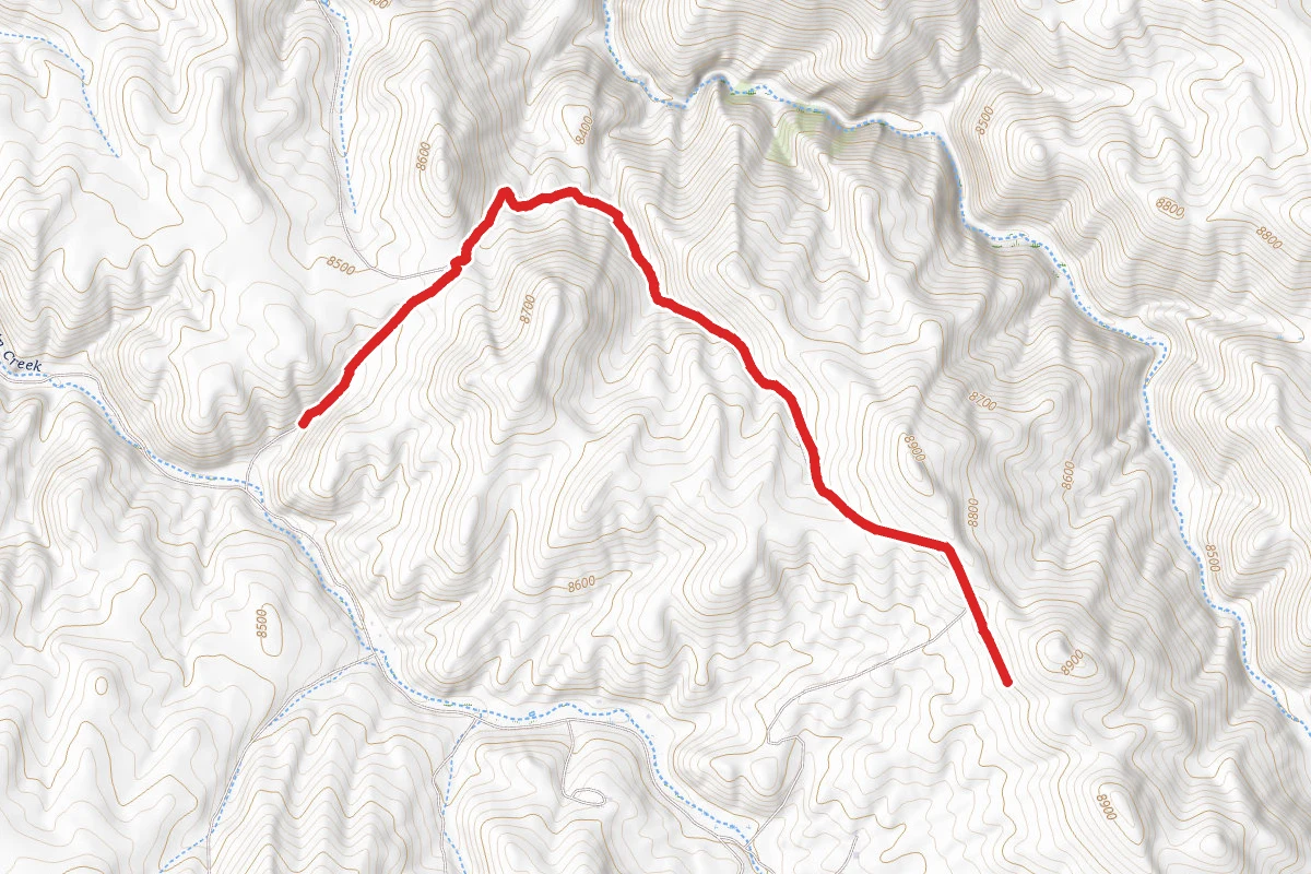 Lower Stubbs Gulch Road