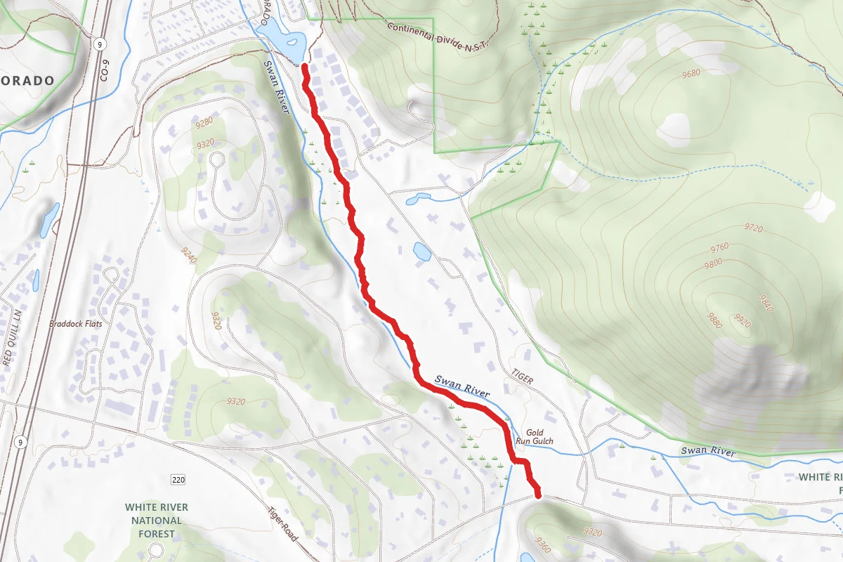 Swan's Nest Middle Trail