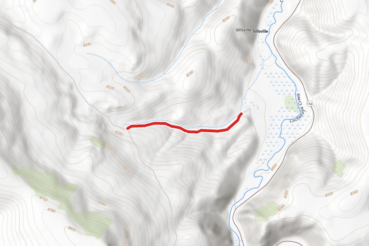 Kreuger Ranch Road route map