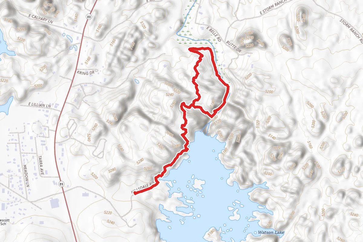 North Shore, Flume, and Watson Dam Loop