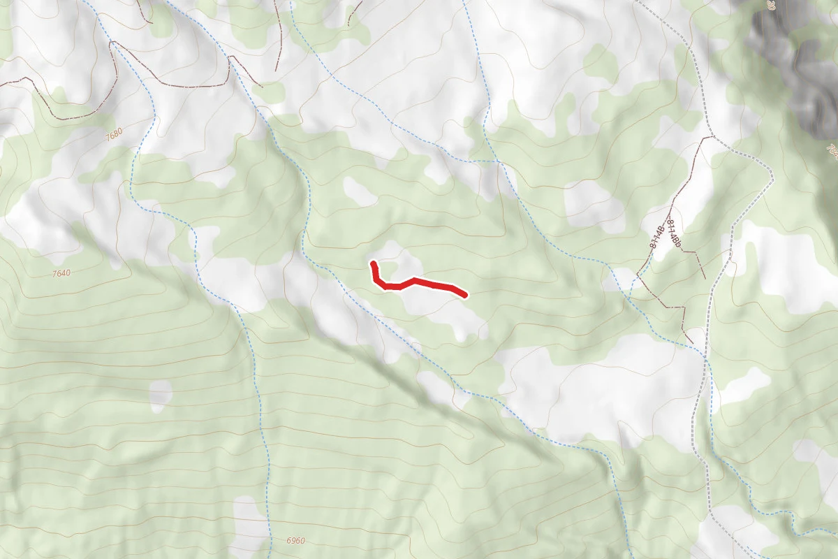Blm Route 8114Aa route map