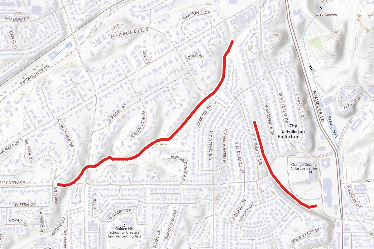 Juanita Cooke Trail to Hitscher Park Trail