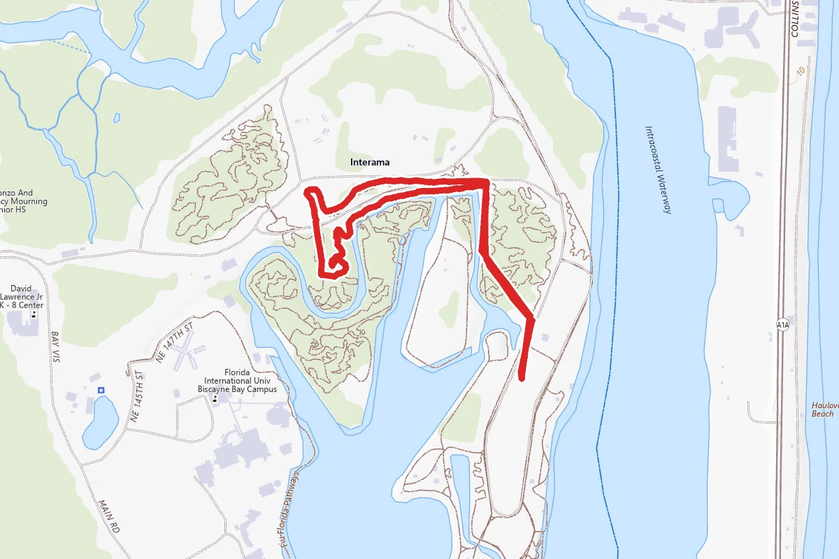 Oleta River State Park Trail