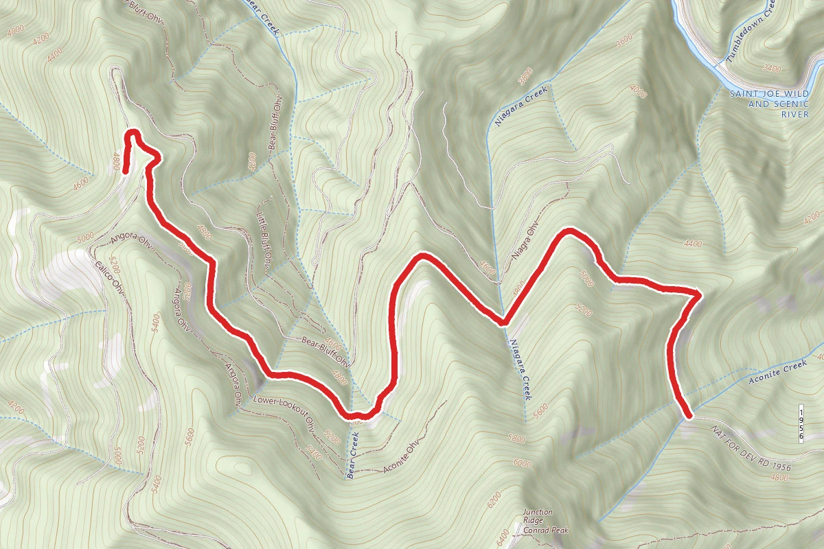 St Joe Face (East) Ohv
