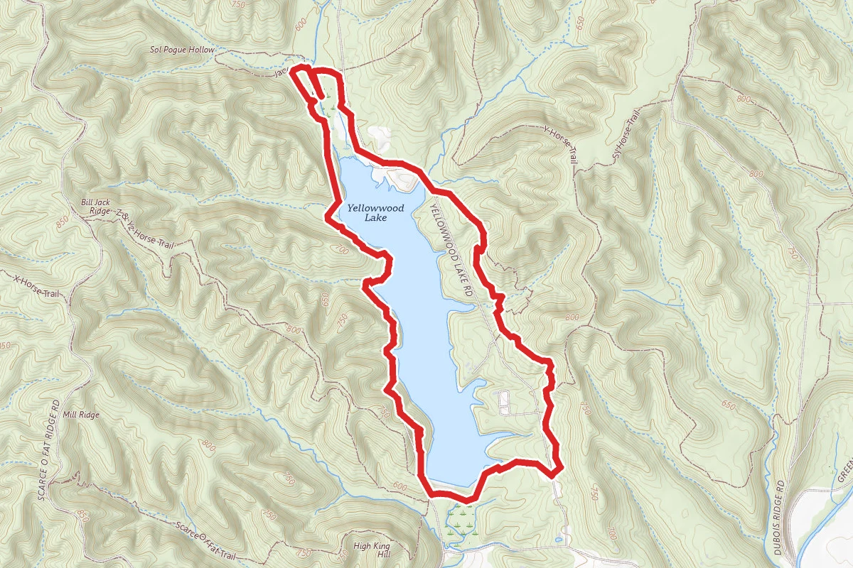 Yellowwood Lake Trail