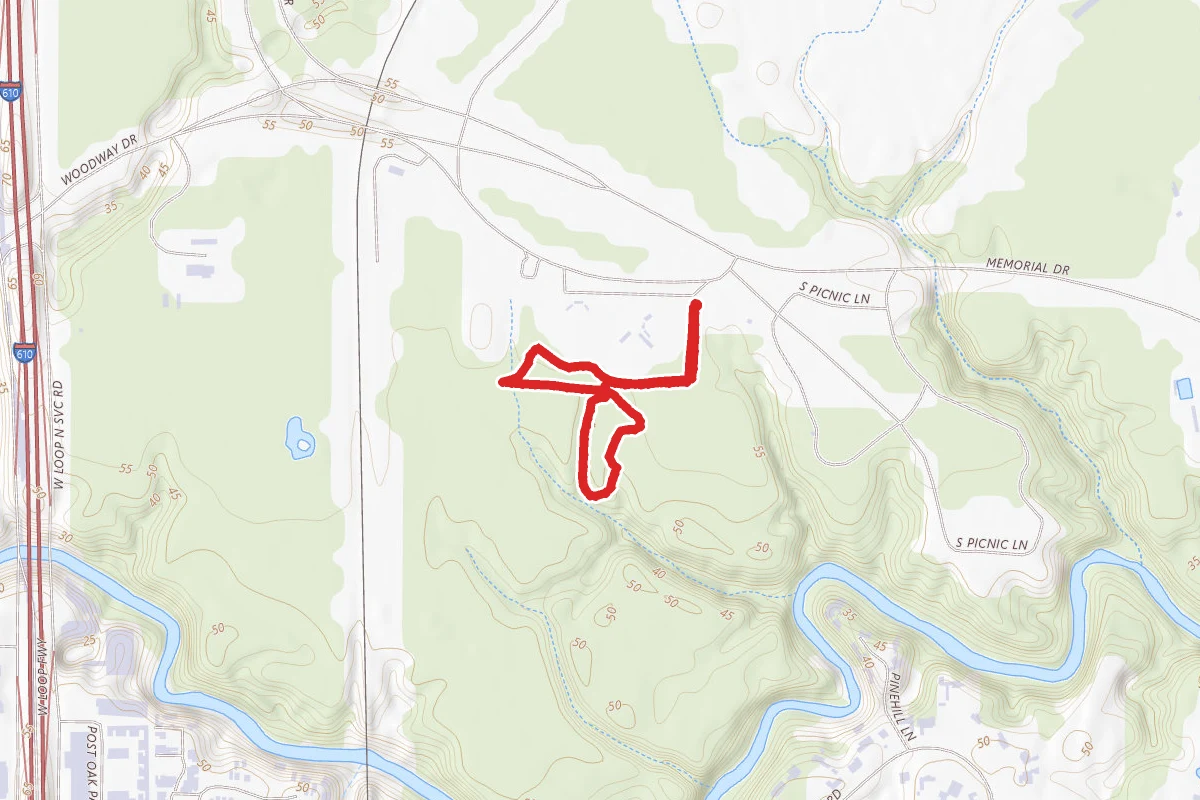 Memorial Park Red Trail