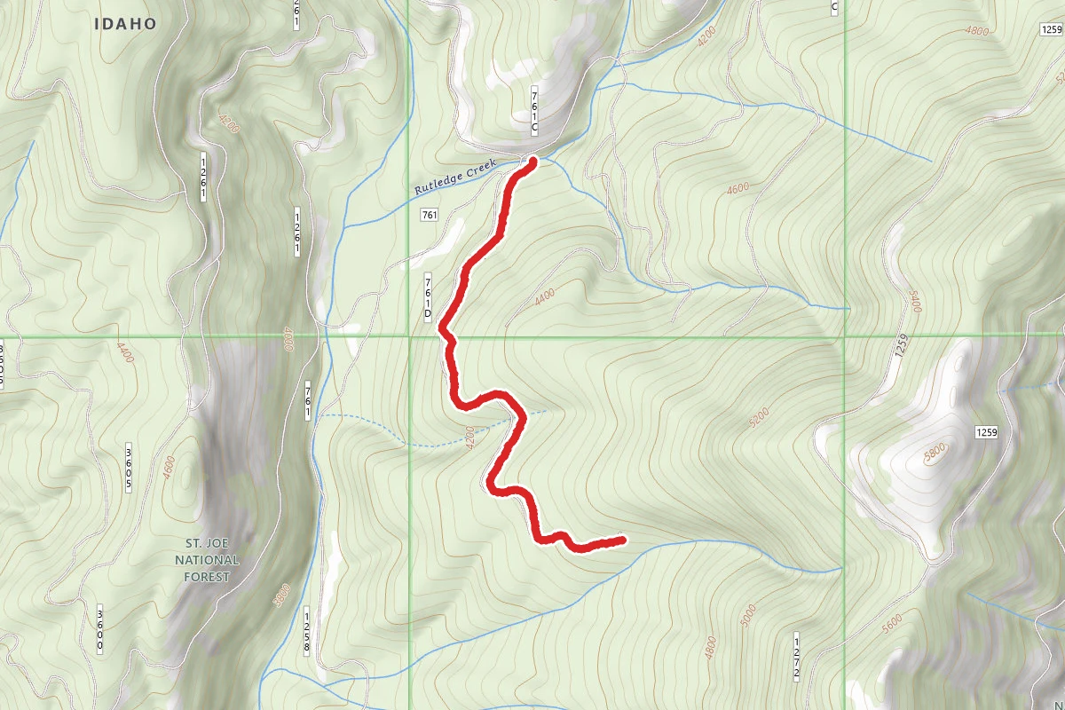 Rutledge Cr. Spur 3 Ohv