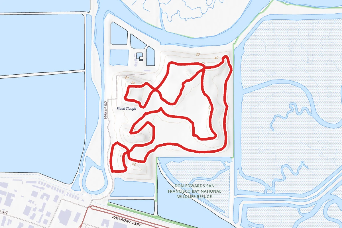 Bedwell Bayfront Park Trail