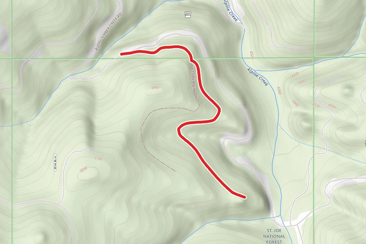 West Fork Alpine Creek Ohv