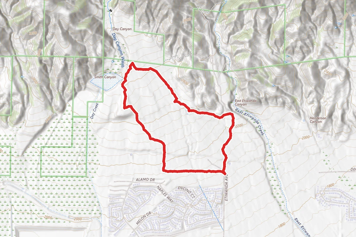 North Etiwanda Preserve Loop