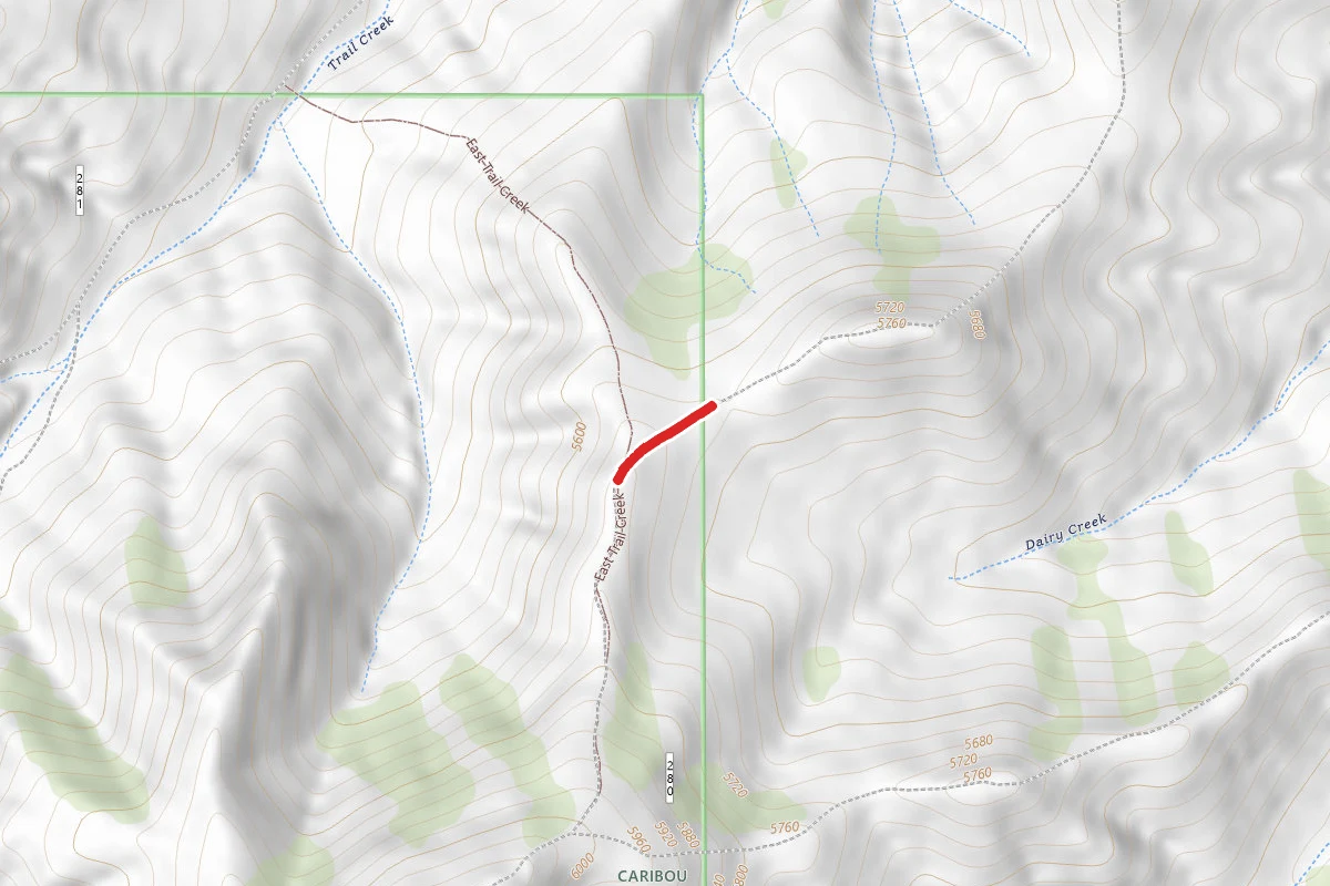 Blm Connector, East Fork Trail