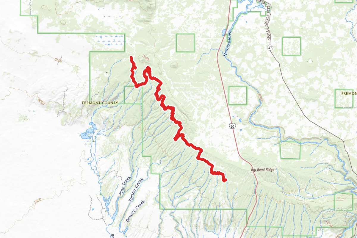 Big Bend Ridge Trail