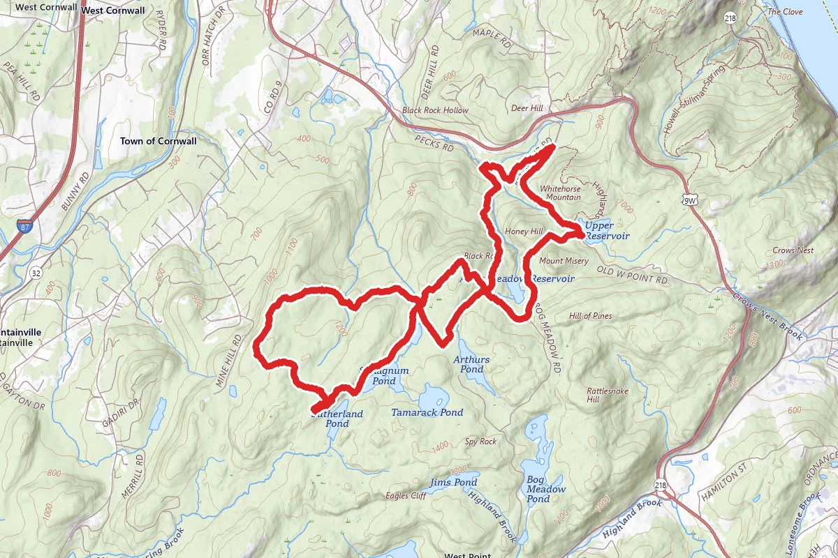 Black Rock Forest Trail