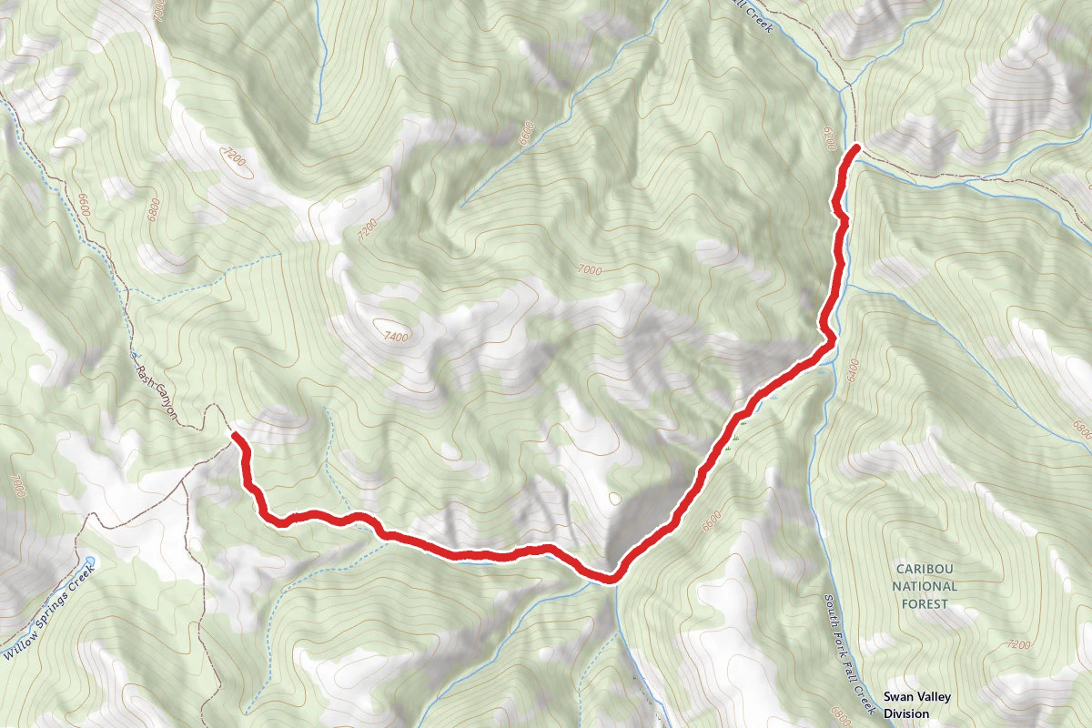 South Fork/Rash Canyon