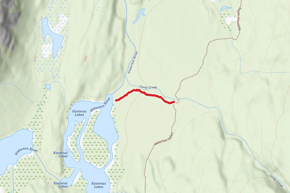 Waterton Valley Spur