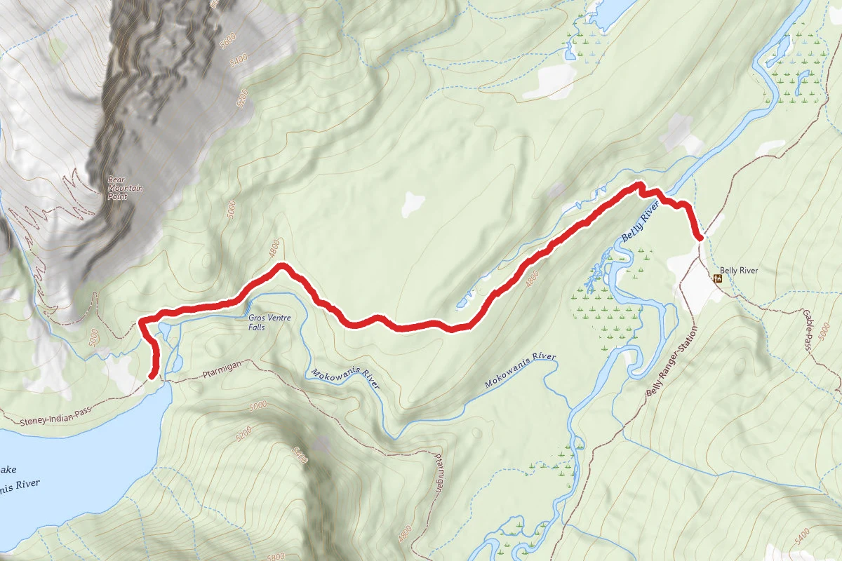 Cosley Lake Cutoff