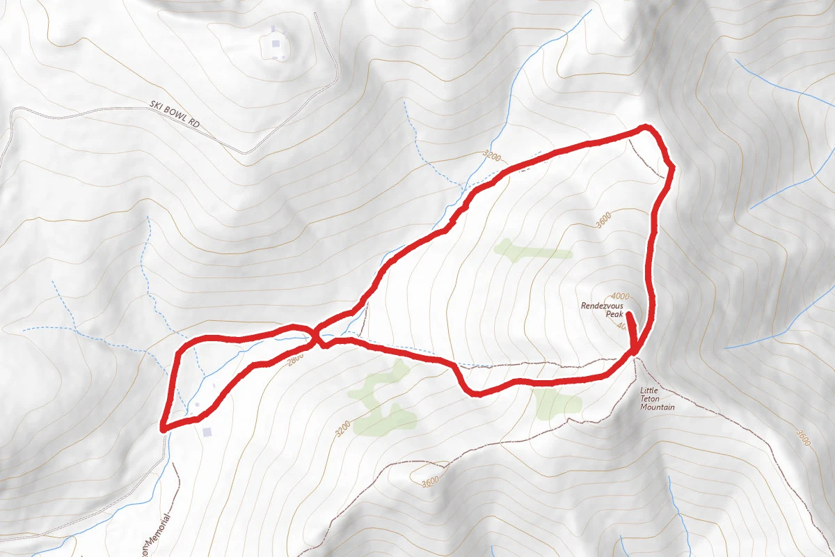 Rendezvous Peak Trail