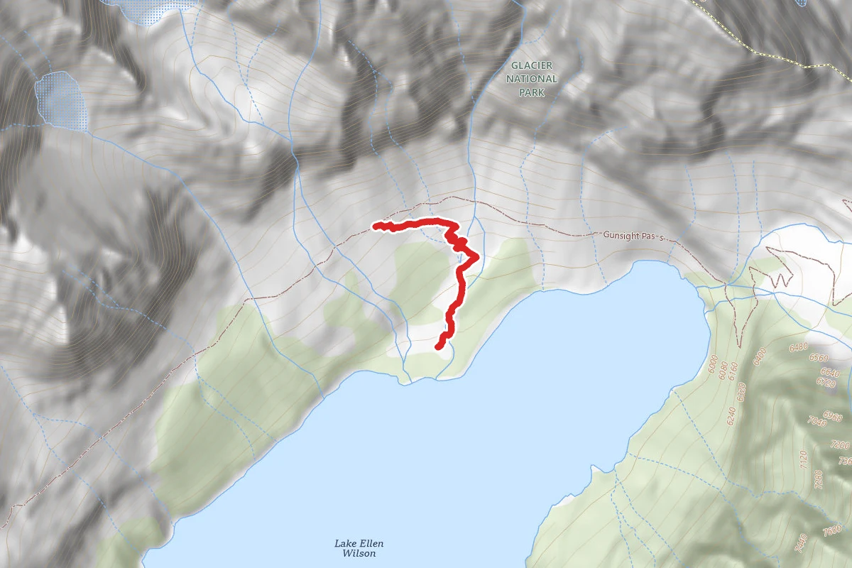 Ellen Wilson route map