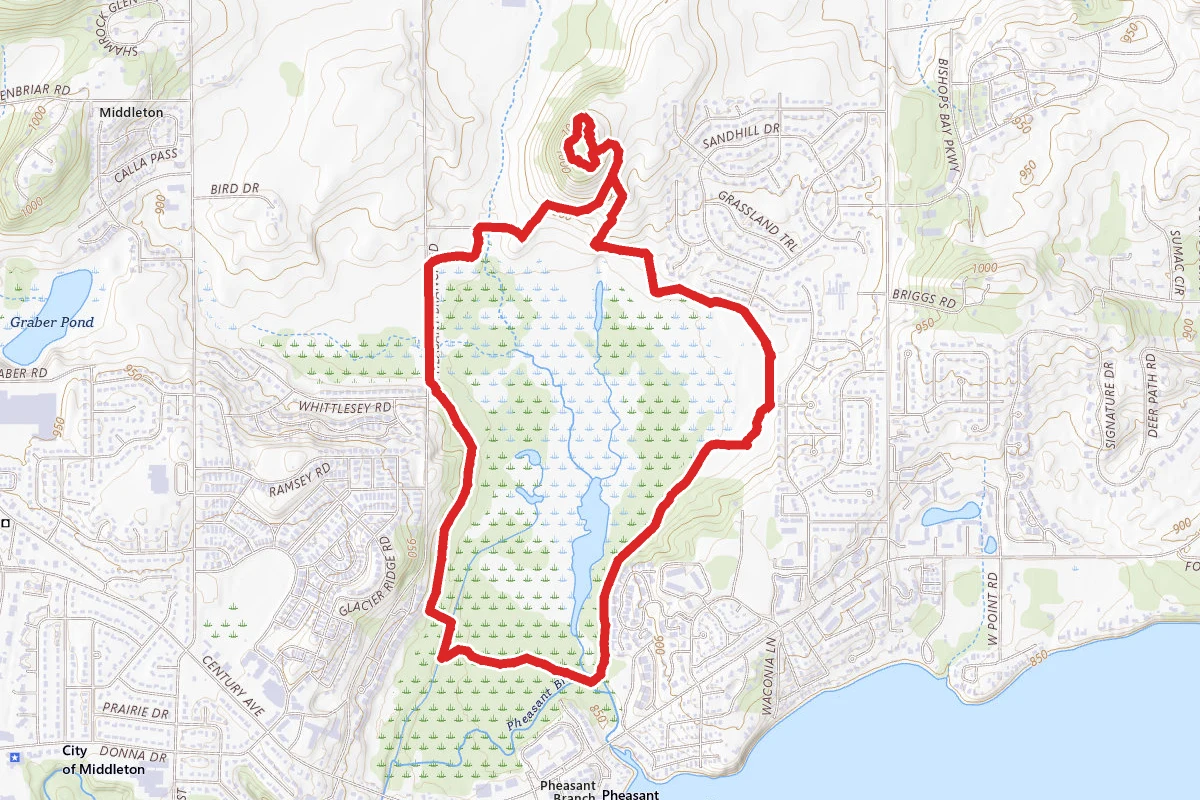Pheasant Branch and Fredrick's Hill
