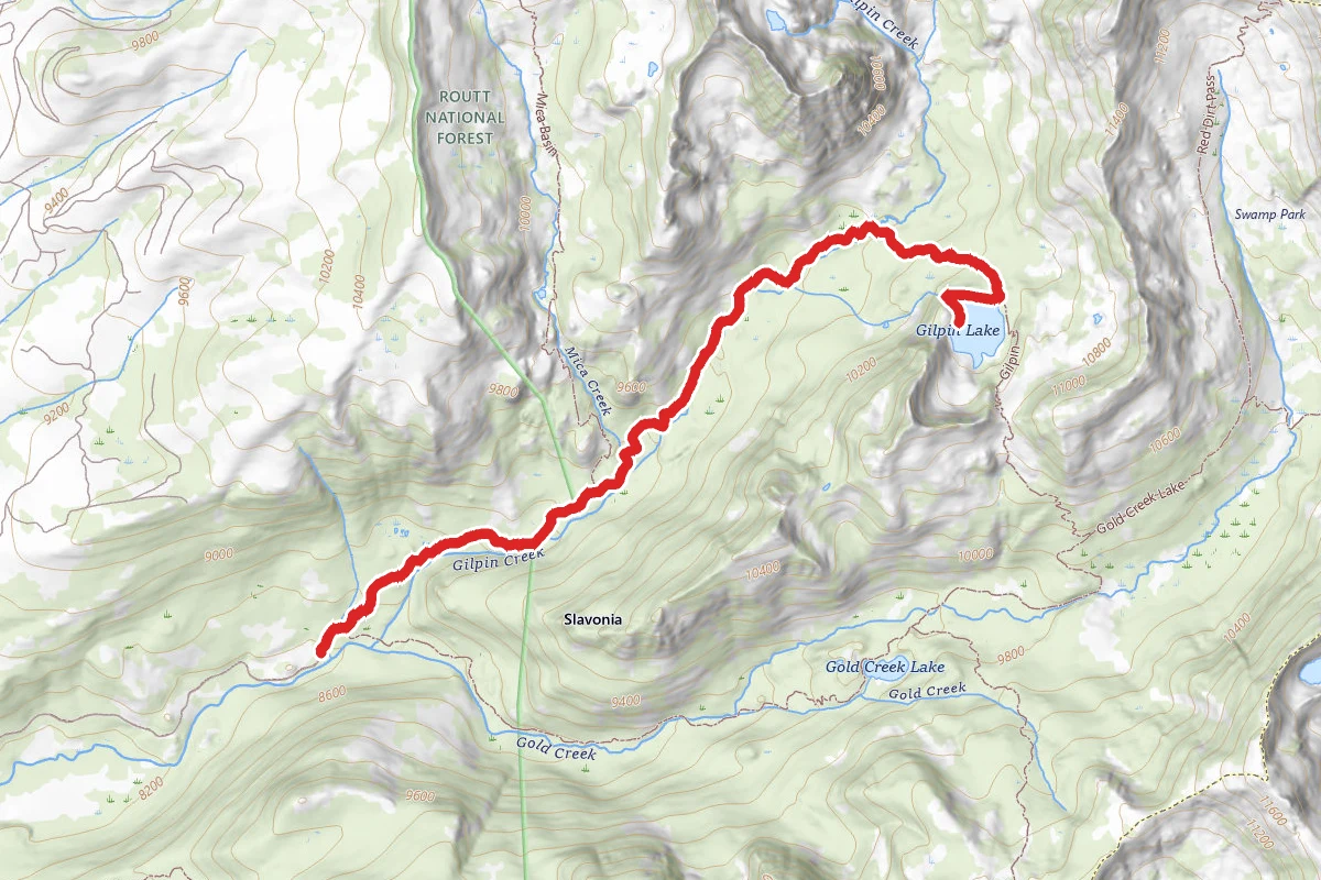 Gilpin Lake Trail