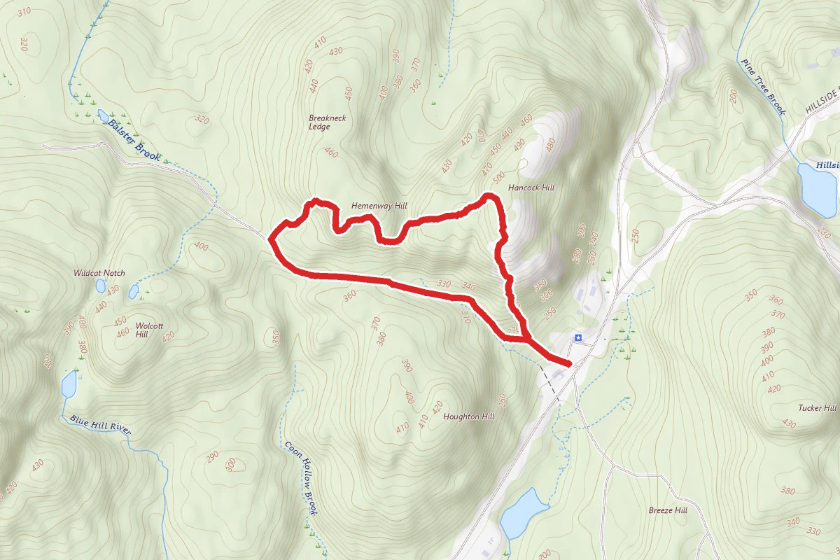 Hancock Hill and Hemenway Hill Loop