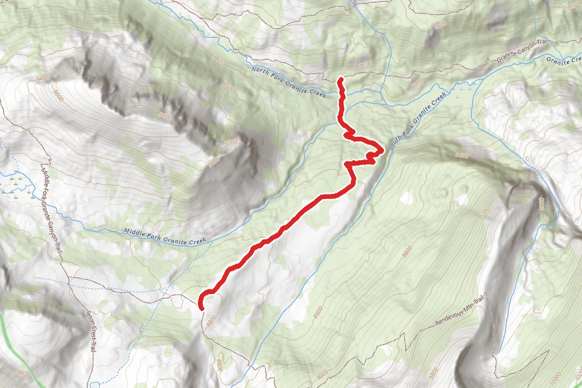 South Fork Granite Canyon Trail