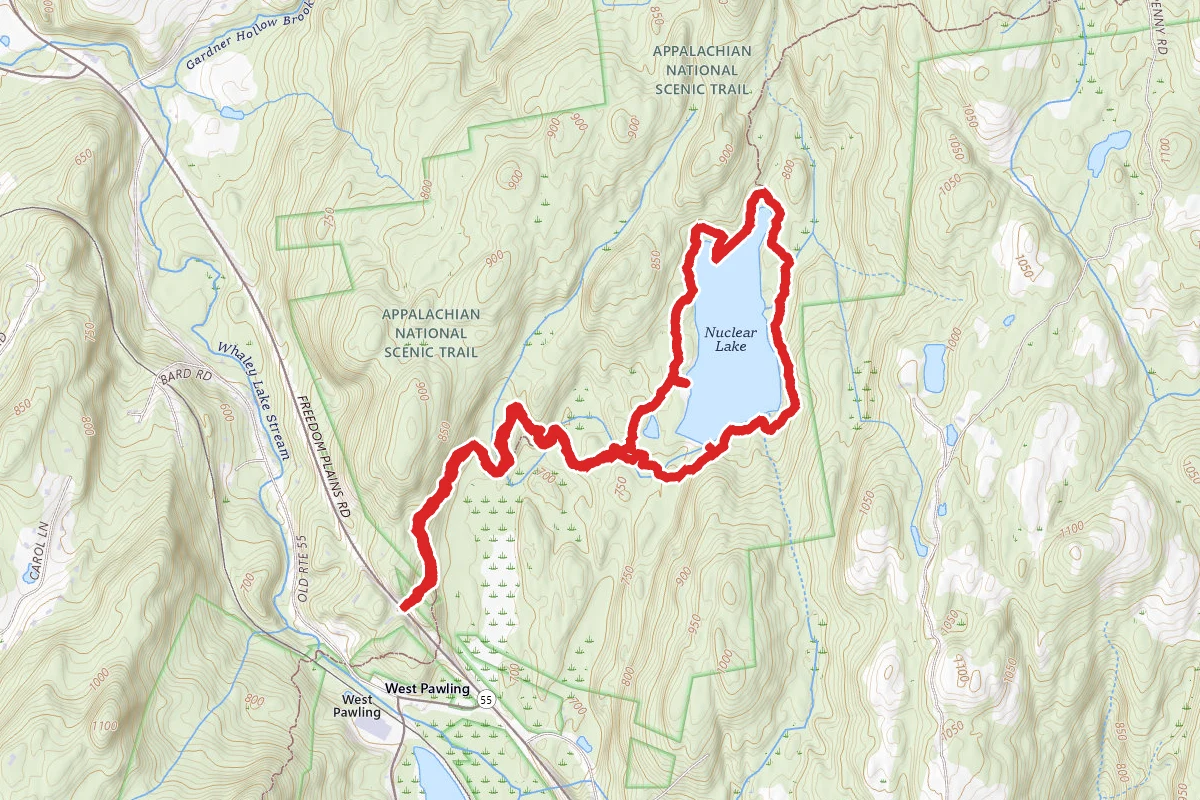 Nuclear Lake Loop via Appalachian Trail