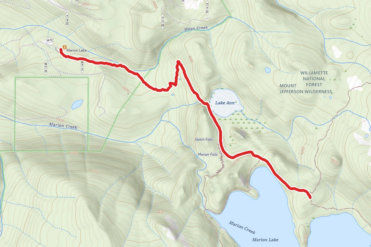 Marion Lake Trail