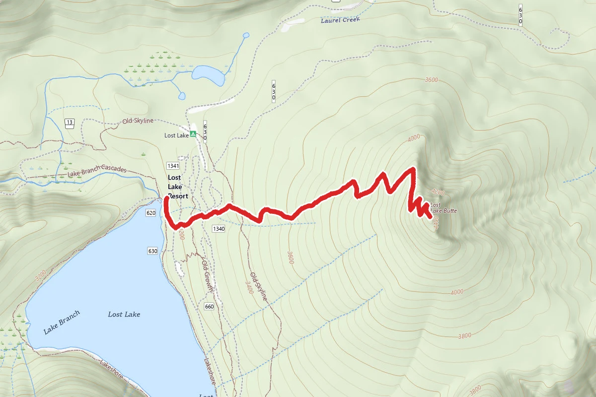 Lost Lake Butte Trail