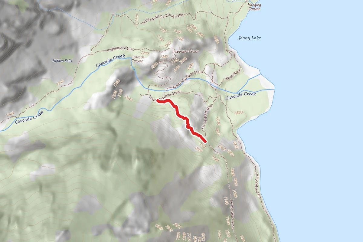 Jenny Lake Horse Bypass