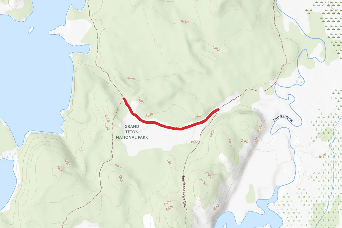 Hermitage Point Cutoff Trail