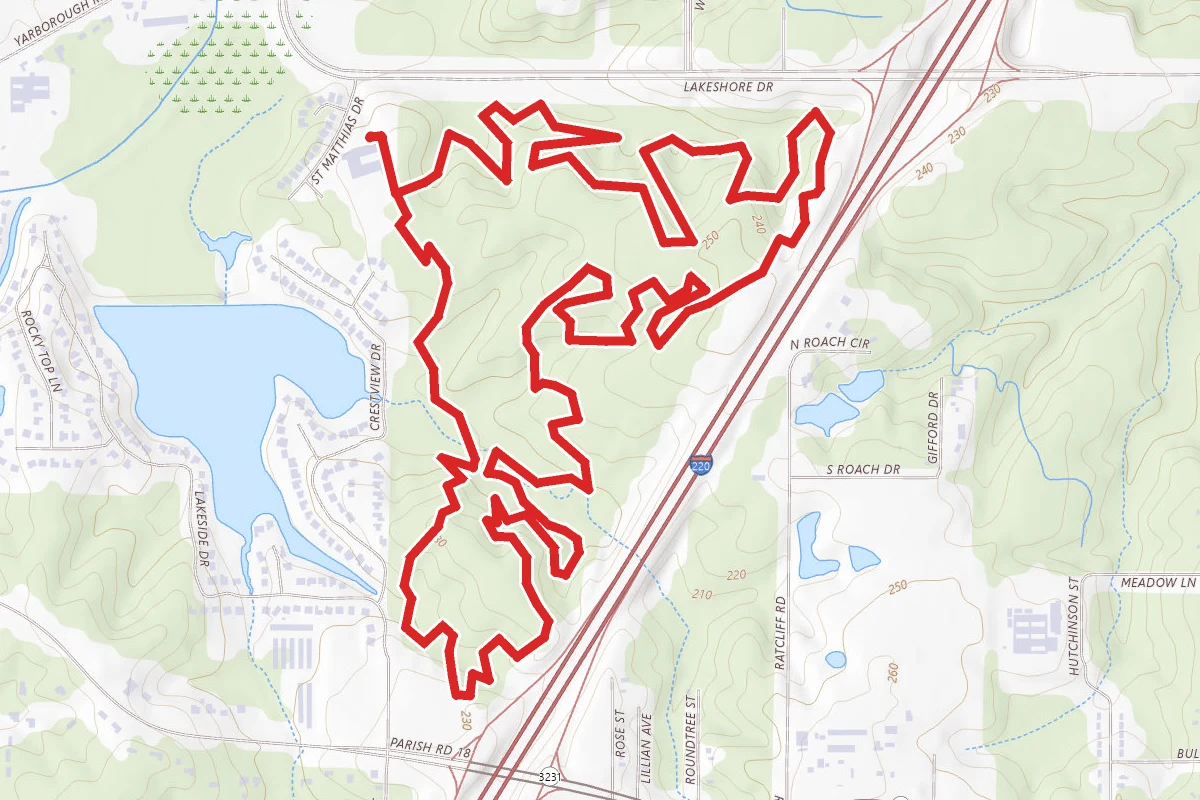Lakeshore Mountain Bike Trail