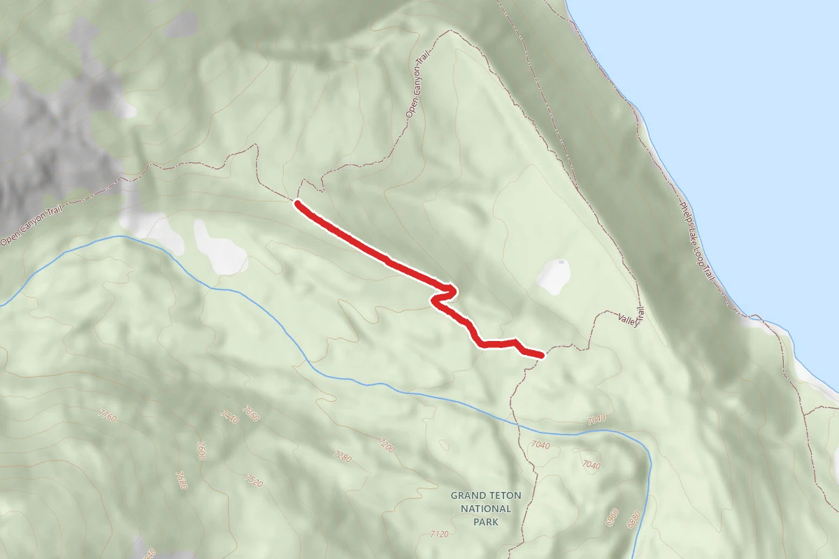 Open Canyon Cutoff Trail