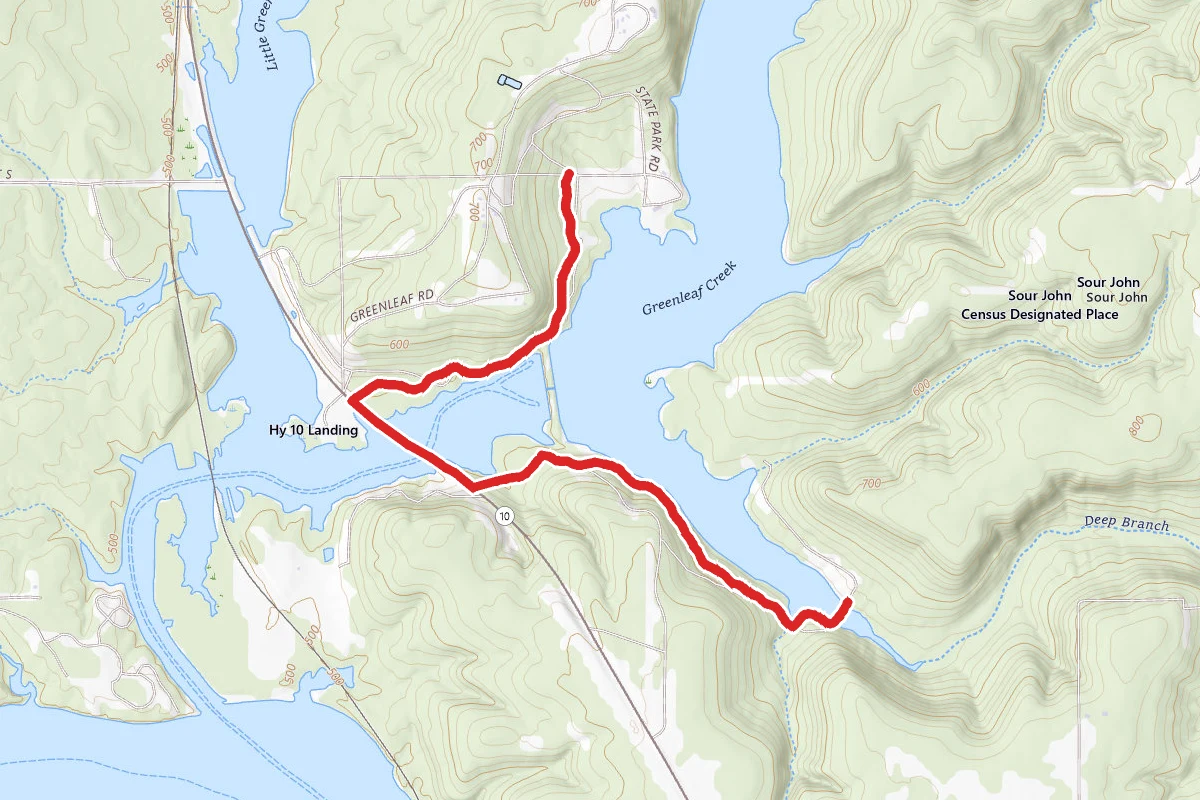 Greenleaf Trail (Lower Segment)