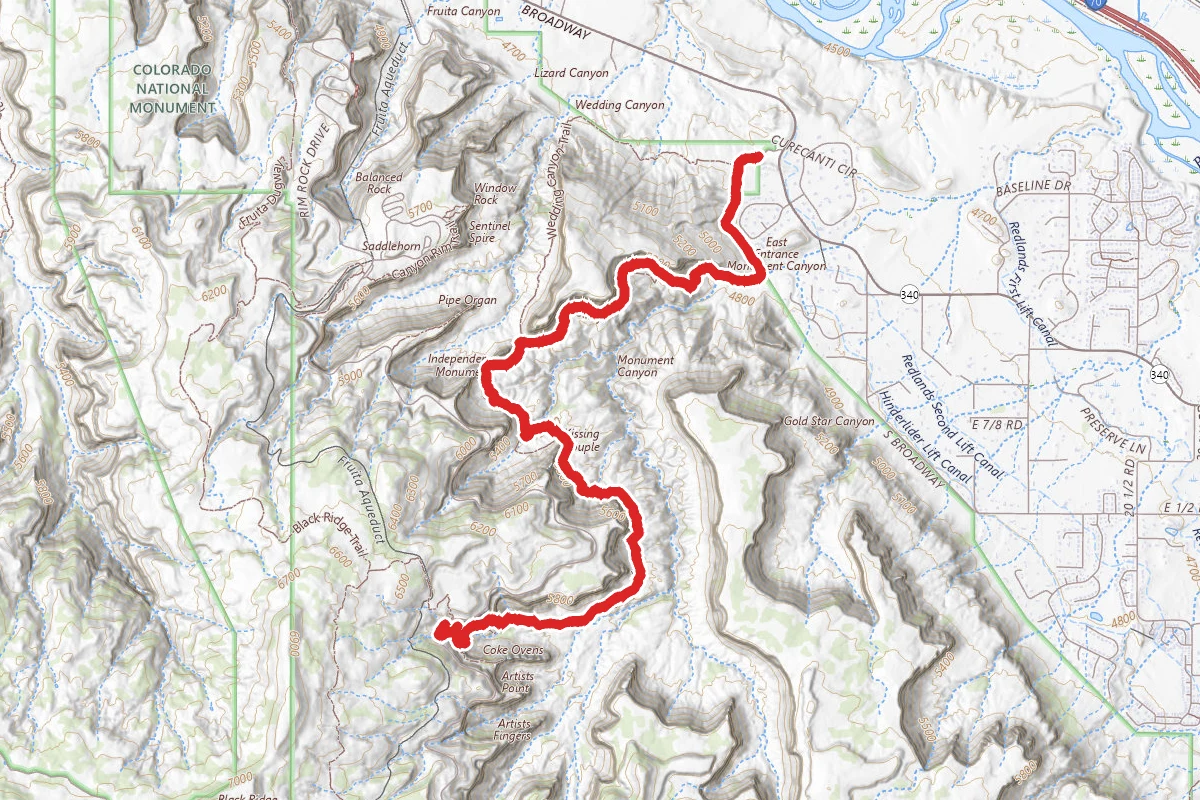 Monument Canyon Trail