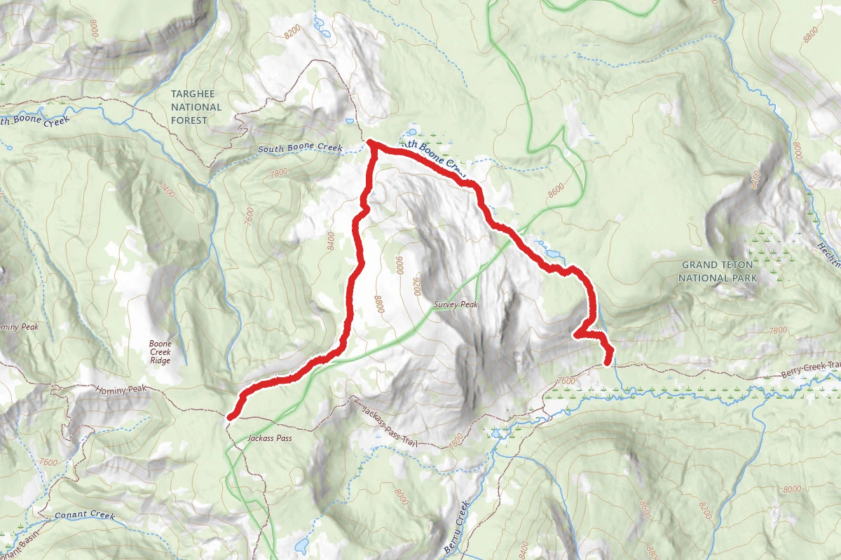 Survey Peak Trail