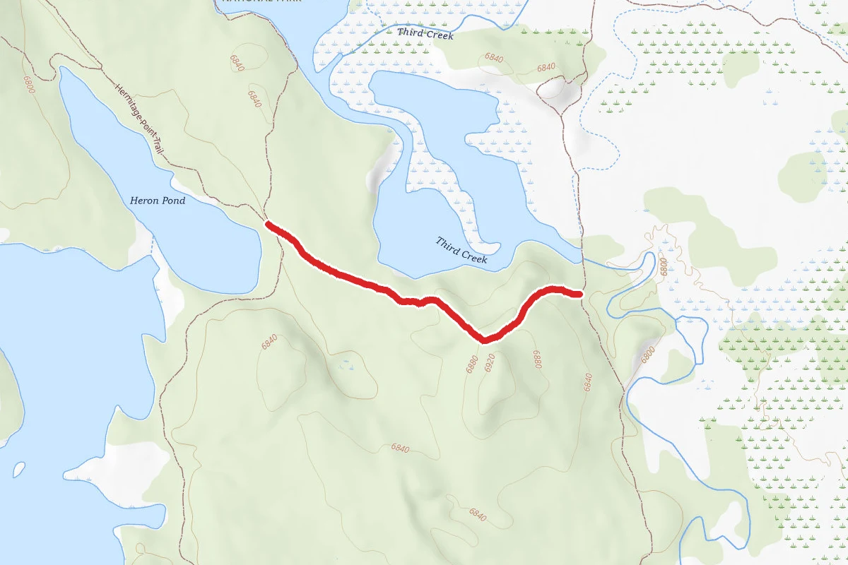 Swan Lake Cutoff Trail