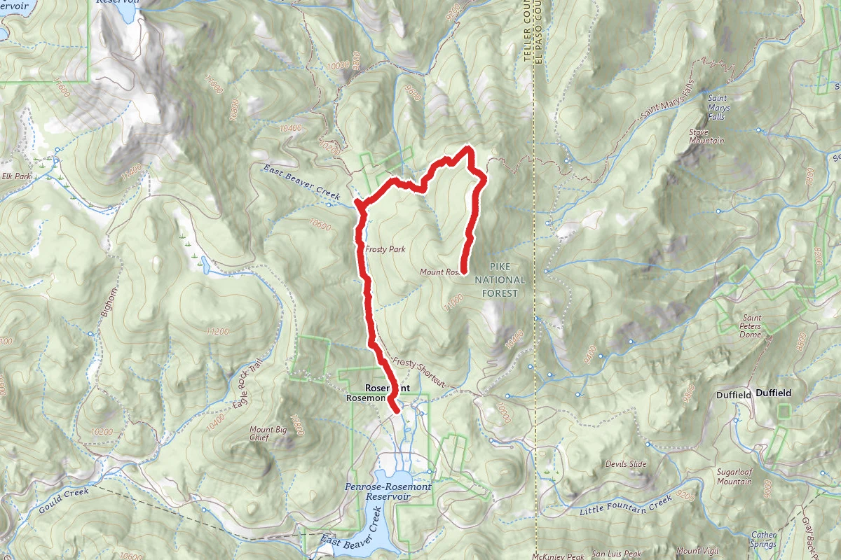 Mount Rosa Trail