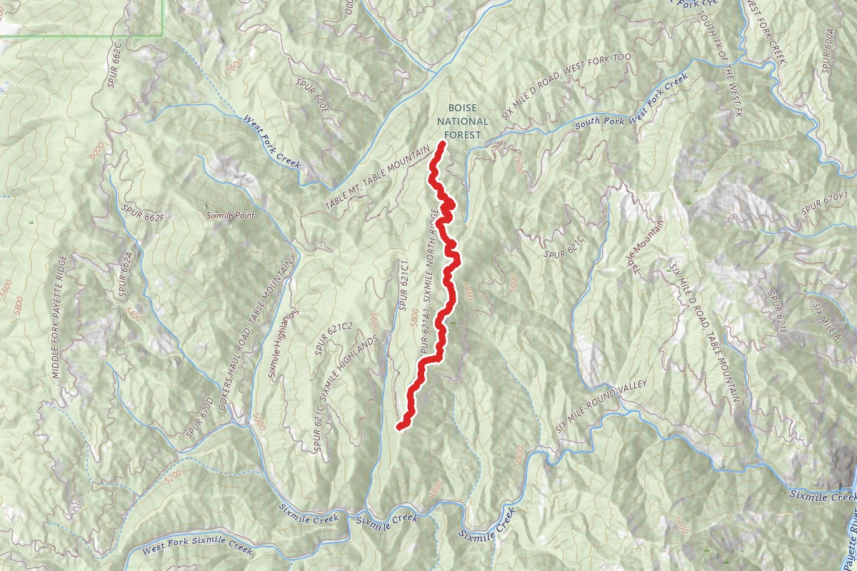 Sixmile North Ridge