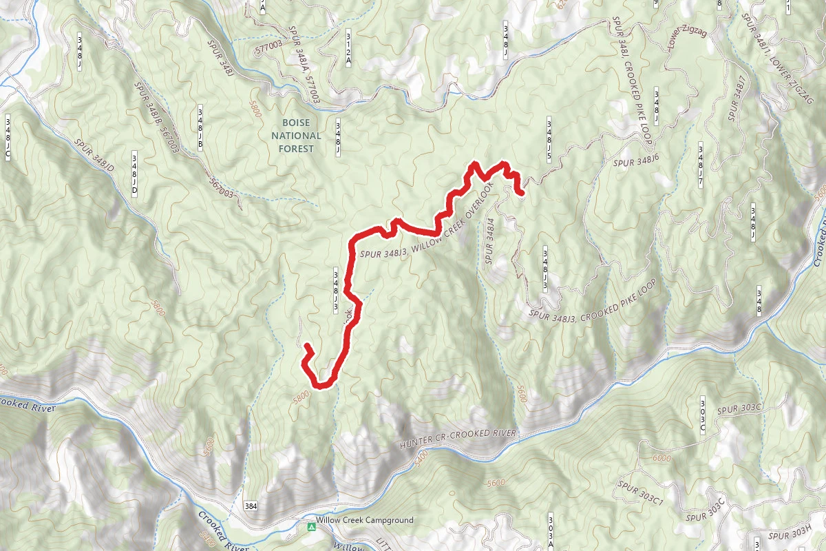 Willow Creek Overlook