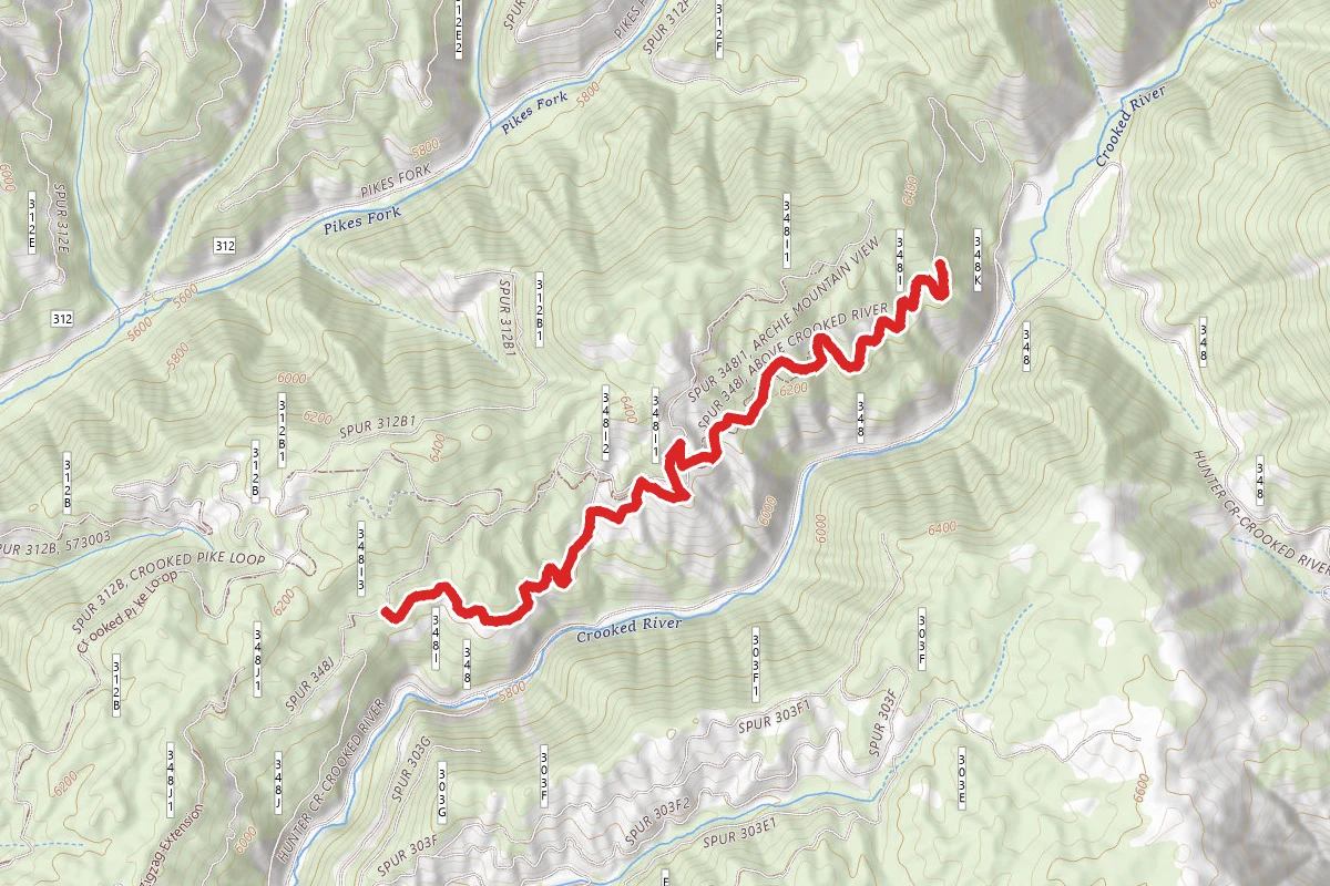 Above Crooked River