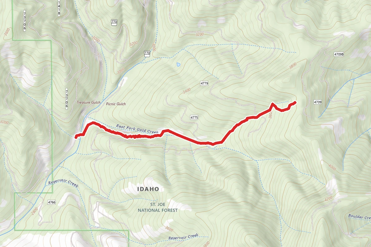 East Fork Gold Creek